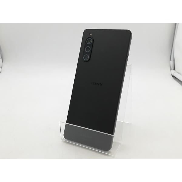 中古】SONY au 【SIMフリー】 Xperia 10 V ブラック 6GB 128GB SOG11
