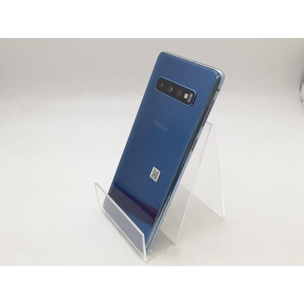 中古】SAMSUNG au 【SIMロック解除済み】 Galaxy S10 SCV41 プリズム