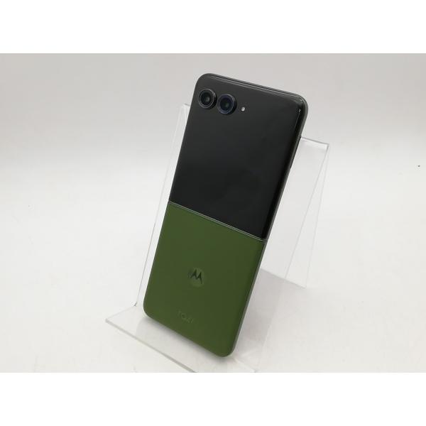 Motorola razr 50 ultra ジャンク　グリーン　海外版 中古】MOTOROLA 海外版 【SIMフリー】 razr 50 ultra Spring Green