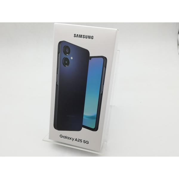 未使用】SAMSUNG au 【SIMフリー】 Galaxy A25 5G ブラック 4GB 64GB