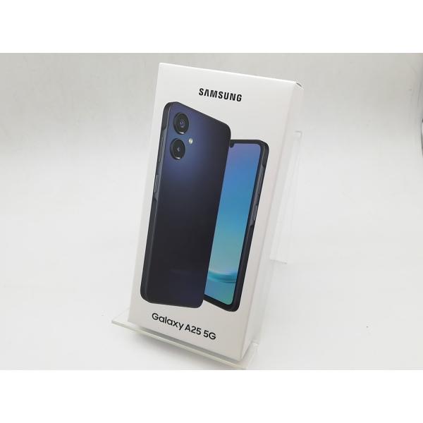 未使用】SAMSUNG au 【SIMフリー】 Galaxy A25 5G ブラック 4GB 64GB