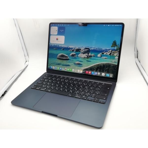 【中古】Apple MacBook Air 13インチ CTO (M3,2024) ミッドナイト M3(CPU:8C/GPU:10C)/16G/256G【柏】保証期間１ヶ月【ランクB】
