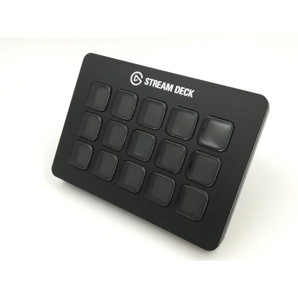 中古】elgato STREAM DECK MK.2 [ブラック]【千葉】保証期間1週間