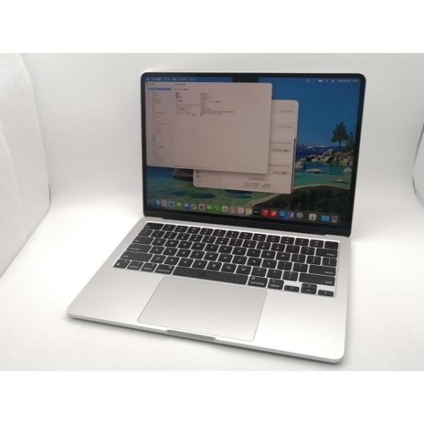 MacBook Air M3 8GB/256GB本体 充電器付き中古 中古】Apple MacBook Air 13インチ CTO (M3,2024) シルバー M3(CPU:8C