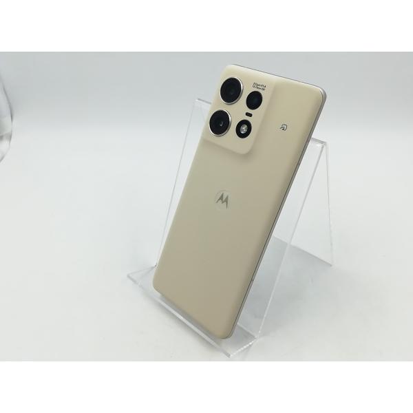 新品未使用品 Motorola edge 50s pro バニラクリーム 中古】MOTOROLA