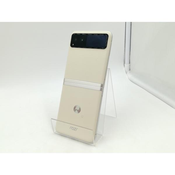 中古】MOTOROLA 国内版 【SIMフリー】 motorola razr 40 バニラ