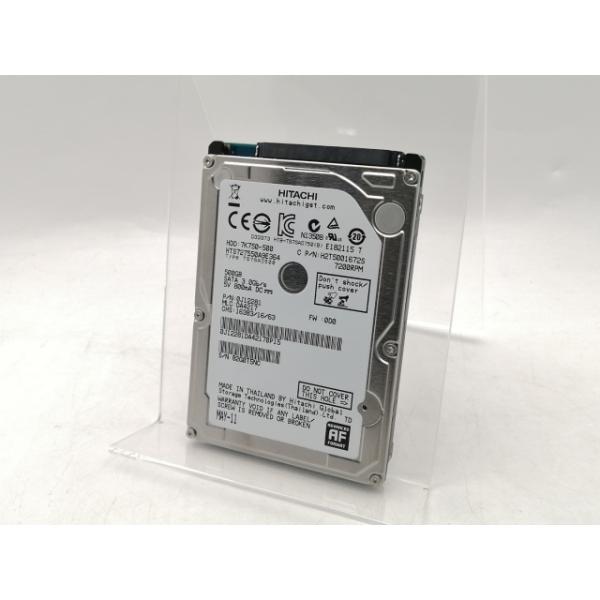 ■分類：2.5インチ 内蔵型SATA HDD■ランク：中古■メーカー：HITACHI■製造番号：82G0T5NC■備考：付属品：本体のみ■保証期間：１週間■注意事項：お客様のモニター発色の具合によって、実際の商品と色合いが異なる場合があります。