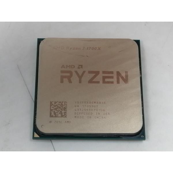 中古】AMD Ryzen 7 1700X (3.4GHz/TC:3.8GHz) bulk AM4/8C/16T/L3 16MB