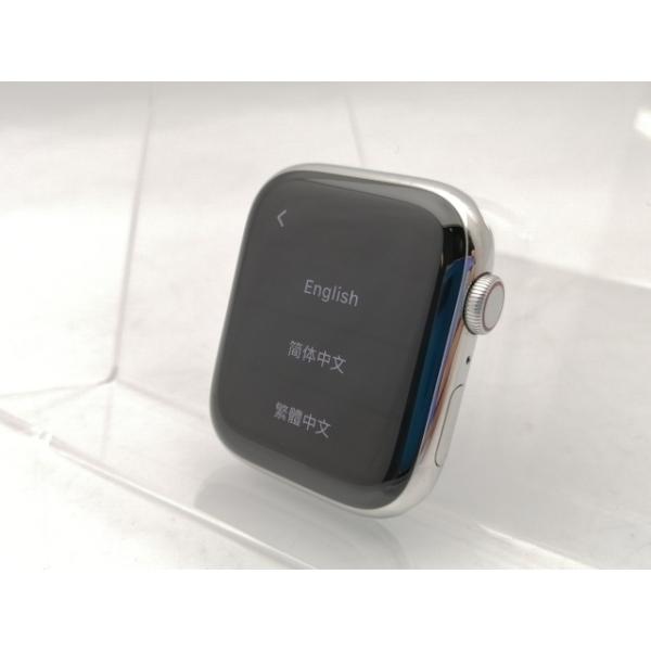 中古】Apple Apple Watch Series8 45mm Cellular シルバーステンレス 