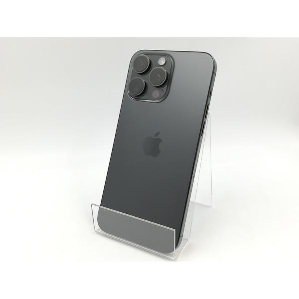 中古】Apple SoftBank 【SIMフリー】 iPhone 15 Pro Max 1TB ブラック
