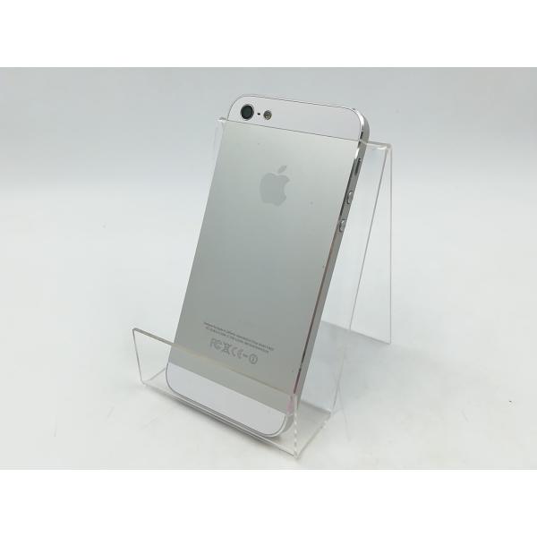 中古】Apple 海外版 【SIMフリー】 iPhone 5 32GB ホワイト＆シルバー