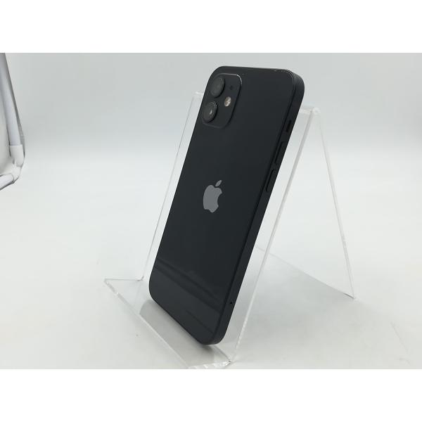 【中古】Apple SoftBank 【SIMロック解除済み】 iPhone 12 128GB ブラック MGHU3J/A【千葉】保証期間１ヶ月【ランクC】