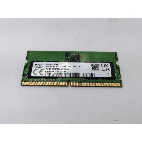 中古】262PIN SODIMM 8GB DDR5-5600(PC5-44800)【ノートPC用】【秋葉2