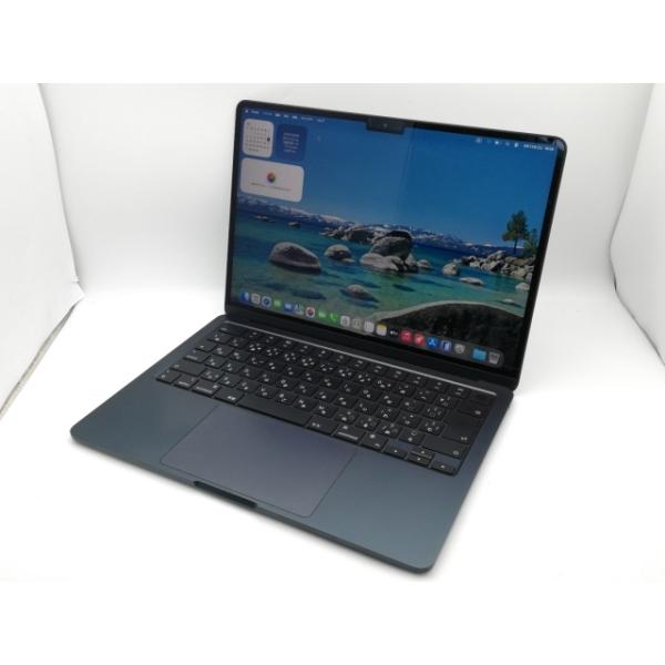【中古】Apple MacBook Air 13インチ M3(CPU:8C/GPU:8C) 16GB/256GB ミッドナイト MC8K4J/A (13インチ, M3, 2024)【中野】保証期間１ヶ月【ランクA】
