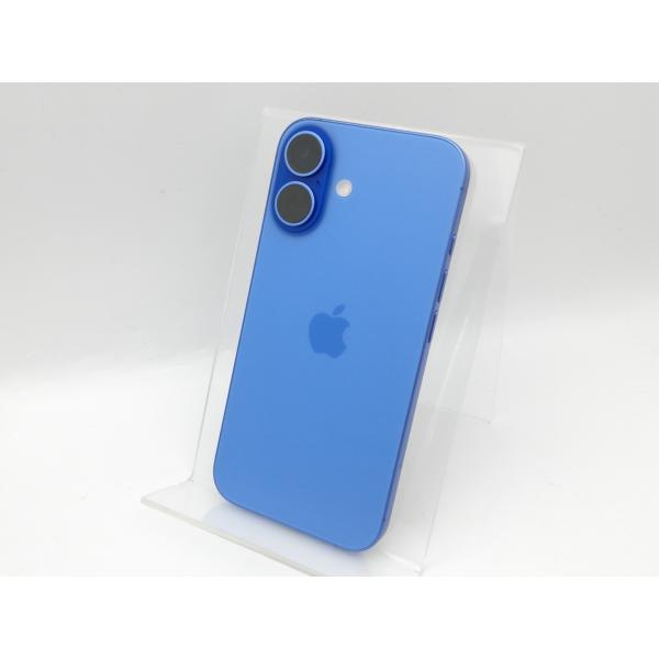 【中古】Apple 国内版 【SIMフリー】 iPhone 16 256GB ウルトラマリン MYE03J/A【なんば】保証期間１ヶ月【ランクA】