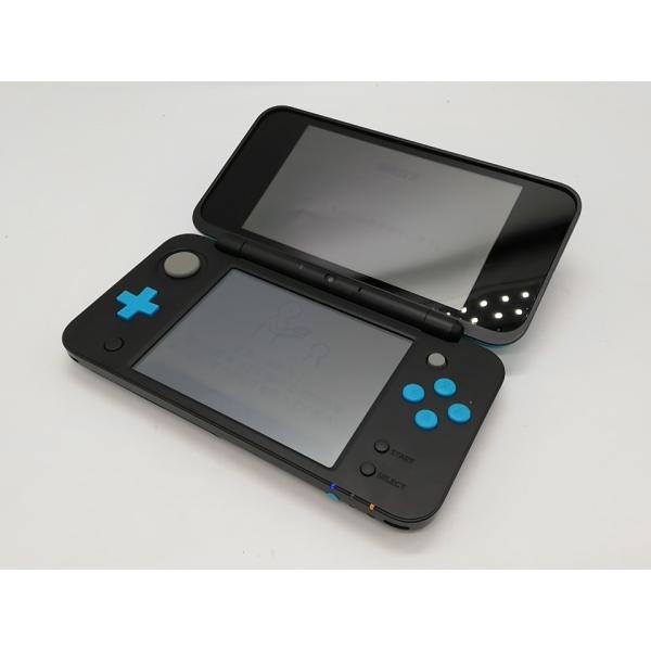 中古】Nintendo Newニンテンドー2DS LL ブラック×ターコイズ JAN-S