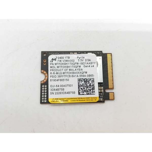中古】各社 1TB SSD (M.2 2230/PCIe4.0 NVMe)【道玄坂】保証期間1週間