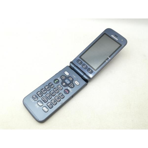 中古】Fujitsu docomo 【SIMロック解除済み】 らくらくホン F-01M