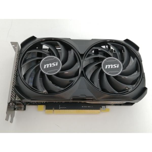 中古】MSI GeForce RTX 4060 Ti VENTUS 2X BLACK 8G OC 中古】MSI GeForce RTX 4060 Ti VENTUS 2X BLACK 8G OC