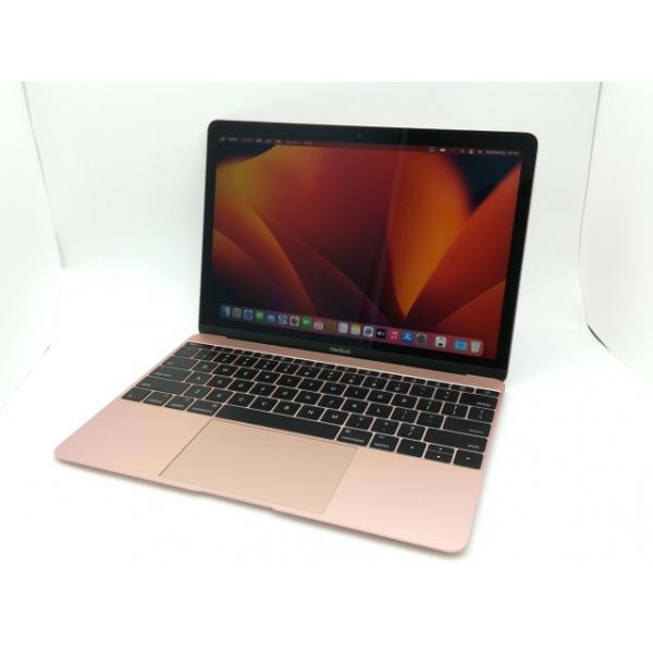 【美品】MacBook 2017年メモリ16GB ローズゴールドパソコンPC 中古】Apple MacBook 12インチ CTO (Mid 2017) ローズゴールド Core i5