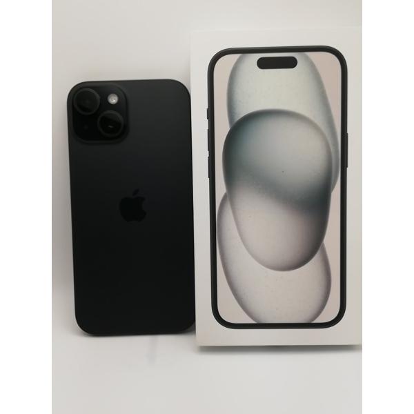 中古】Apple 国内版 【SIMフリー】 iPhone 15 512GB ブラック MTMU3J/A