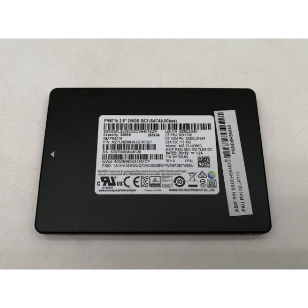 ■分類：SSD■ランク：中古■メーカー：各社2.5SSD■製造番号：S3S7NX0M448120■備考：MZ7LN256HAJQ-000L7 抜き取り品 付属品：本体のみ■保証期間：１週間■注意事項：お客様のモニター発色の具合によって、実際...