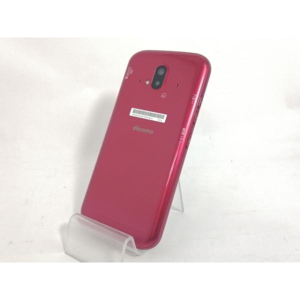 中古】Fujitsu docomo 【SIMフリー】 らくらくスマートフォン ピンク