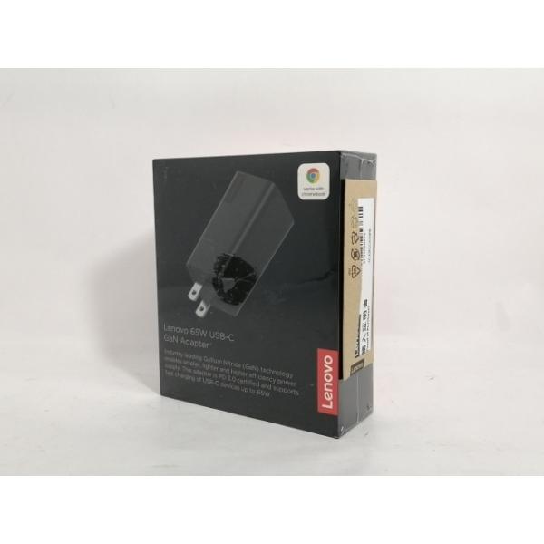 【中古】Lenovo 65W USB Type-C GaN ACアダプター ブラック 40AWGC65WW【新宿】保証期間１週間