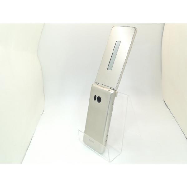 【中古】SHARP docomo 【SIMロック解除済み】 AQUOS ケータイ SH-02L ゴールド【神戸】保証期間１ヶ月【ランクC】