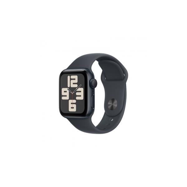 Apple MXE73J/A Apple Watch SE 第2世代 GPSモデル 40mmミッドナイトアルミニウムケースとミッドナイトスポーツバンド  S/M 新品 送料無料