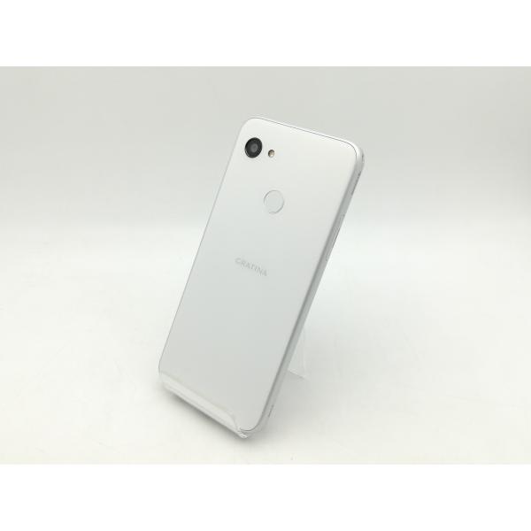 中古】KYOCERA au 【SIMロック解除済み】 GRATINA ホワイト 3GB 32GB