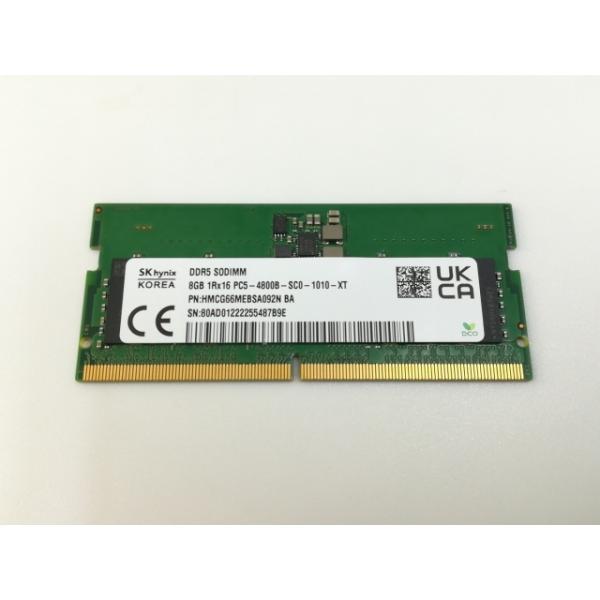 中古】262PIN SODIMM 8GB DDR5-4800(PC5-38400)【ノートPC用】【神戸