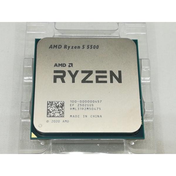 AMD Ryzen 5 5500 4個セット未使用 中古】AMD Ryzen 5 5500 (3.6GHz/TC:4.2GHz) bulk AM4/6C/12T/L3 16MB