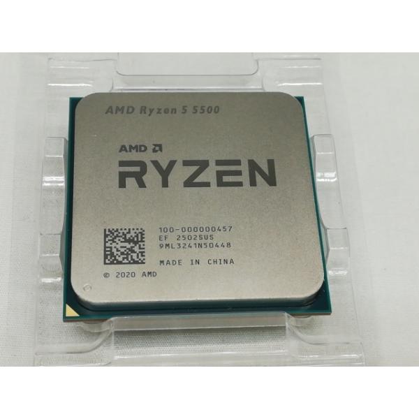 中古】AMD Ryzen 5 5500 (3.6GHz/TC:4.2GHz) bulk AM4/6C/12T/L3 16MB