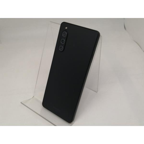 中古】SONY au 【SIMフリー】 Xperia 10 V ブラック 6GB 128GB SOG11