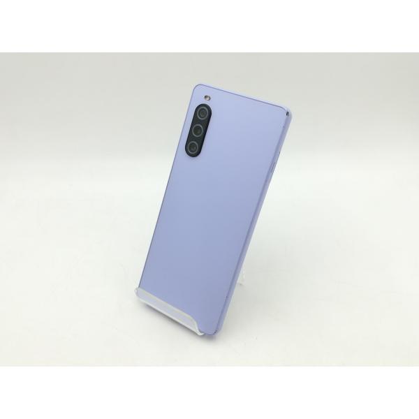 中古】SONY au 【SIMフリー】 Xperia 10 V ラベンダー 6GB 128GB SOG11