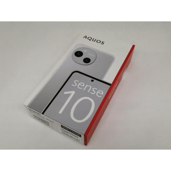 AQUOS sense 10 SH-M33 6GB/128GB ライトシルバー 未使用】SHARP 国内版 【SIMフリー】 AQUOS sense10 6GB 128GB