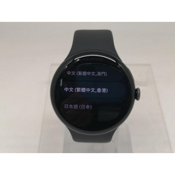 中古】Google Pixel Watch4 Wi-Fiモデル 45mm Matte Black アルミ 