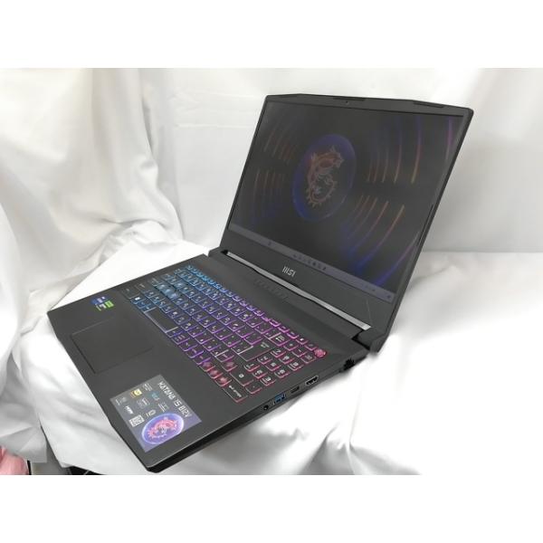 中古】MSI Katana 15 Katana-15-B12VEK ブラック【i7-12650H 16G 512G
