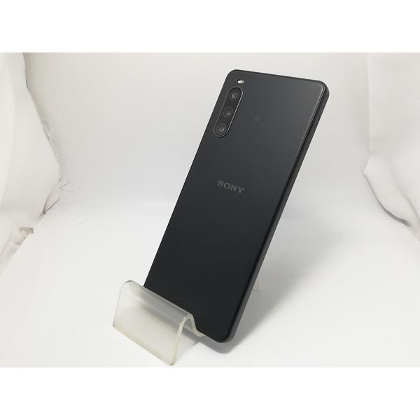 中古】SONY SoftBank 【SIMフリー】 Xperia 10 IV ブラック 6GB 128GB 