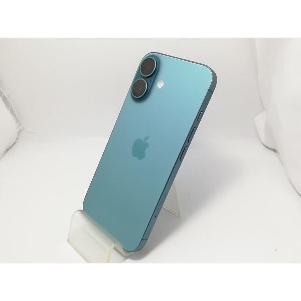 中古】Apple 国内版 【SIMフリー】 iPhone 16 256GB ティール MYE13J/A