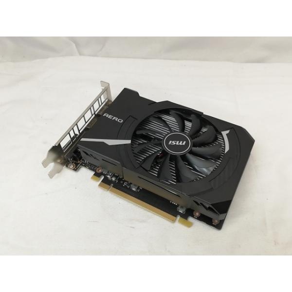 中古】MSI GeForce GTX 1650 AERO ITX 4G OCV1 GTX1650/4GB(GDDR5)/PCI