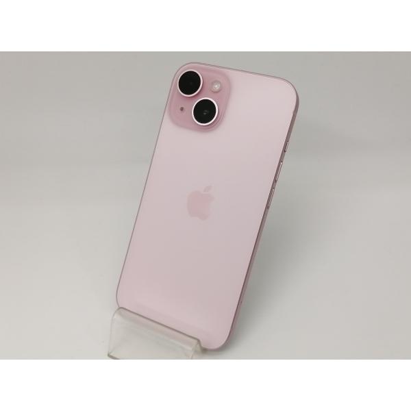 中古】Apple 国内版 【SIMフリー】 iPhone 15 128GB ピンク MTMJ3J/A