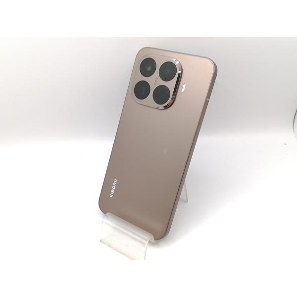 中古】Xiaomi 国内版 【SIMフリー】 Xiaomi 15T Pro モカゴールド 12GB