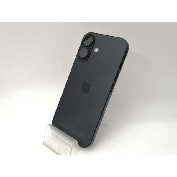 中古】Apple 国内版 【SIMフリー】 iPhone 16 256GB ブラック MYDW3J/A