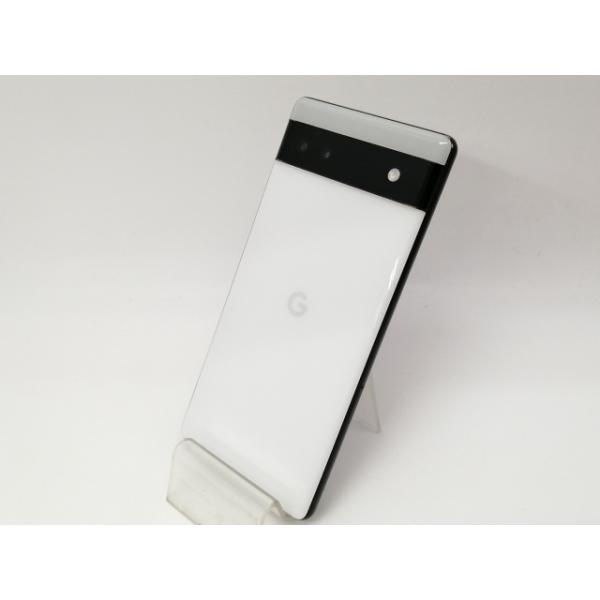 中古】Google au 【SIMフリー】 Pixel 6a チョーク 6GB 128GB GB17L