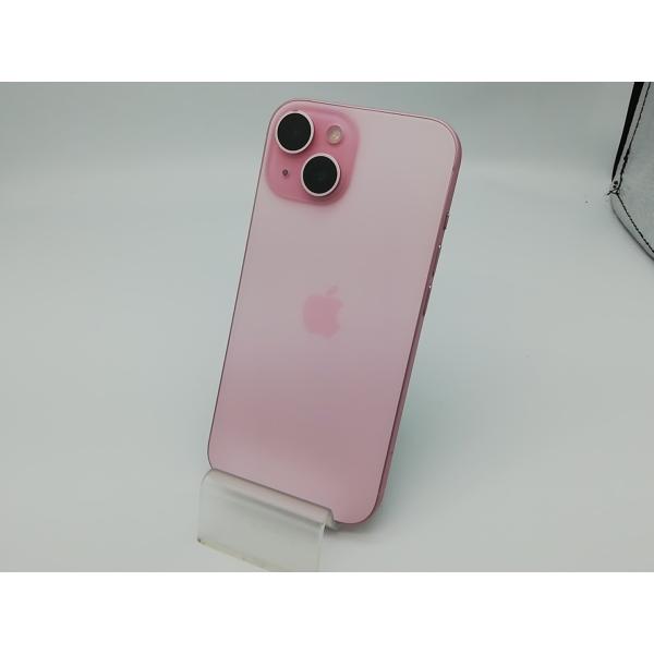 中古】Apple 国内版 【SIMフリー】 iPhone 15 128GB ピンク MTMJ3J/A