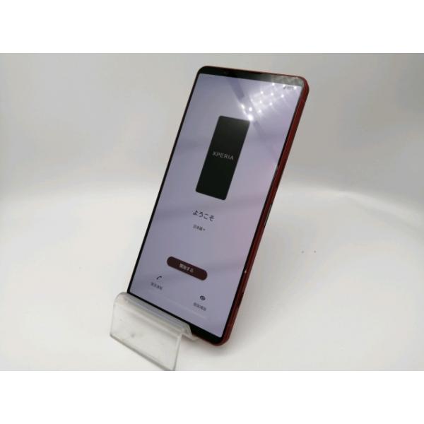 中古】SONY 国内版 【SIMフリー】 Xperia 1 VI スカーレット 12GB