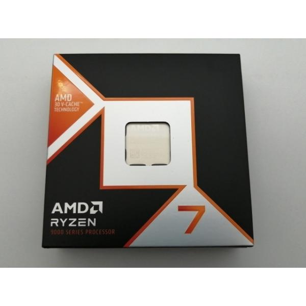 未使用】AMD Ryzen 7 9800X3D (4.7GHz/TC:5.2GHz) BOX AM5/8C