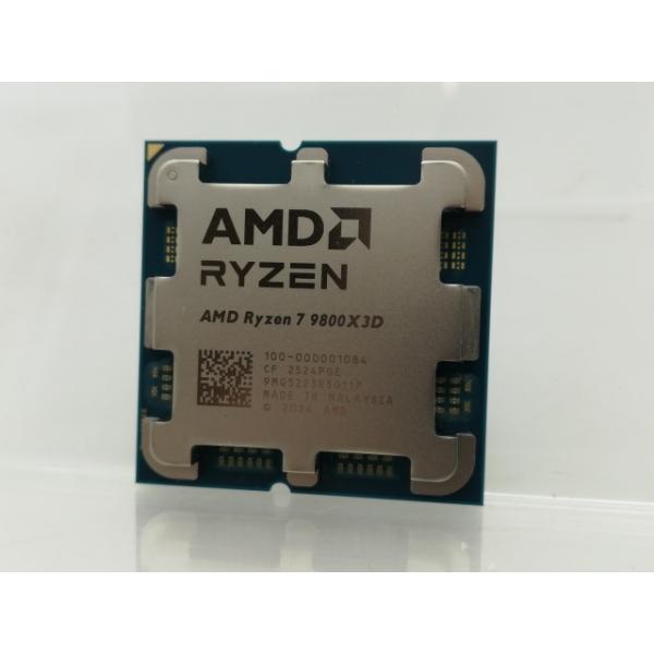 Ryzen 7 9800X3D 新品未使用 中古】AMD Ryzen 7 9800X3D (4.7GHz/TC:5.2GHz) BOX AM5/8C/16T/L3